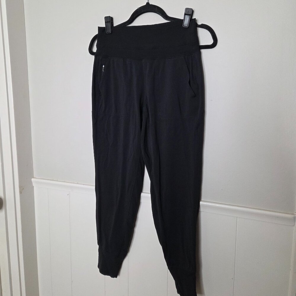Athleta Solid Black Venice Joggers - image 1